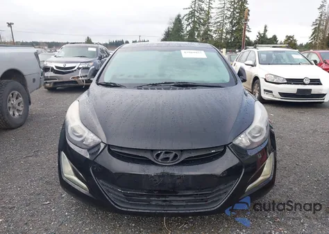 2014 Hyundai Elantra Sport z USA, uszkodzony, nr VIN KMHDH4AH1EU044963